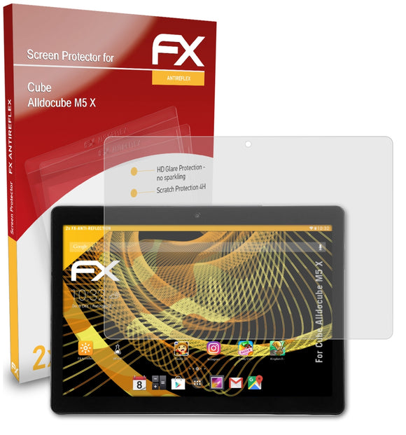 atFoliX FX-Antireflex Displayschutzfolie für Cube Alldocube M5 X