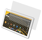 Panzerfolie atFoliX kompatibel mit Cube iPlay 10, entspiegelnde und stoßdämpfende FX (2X)