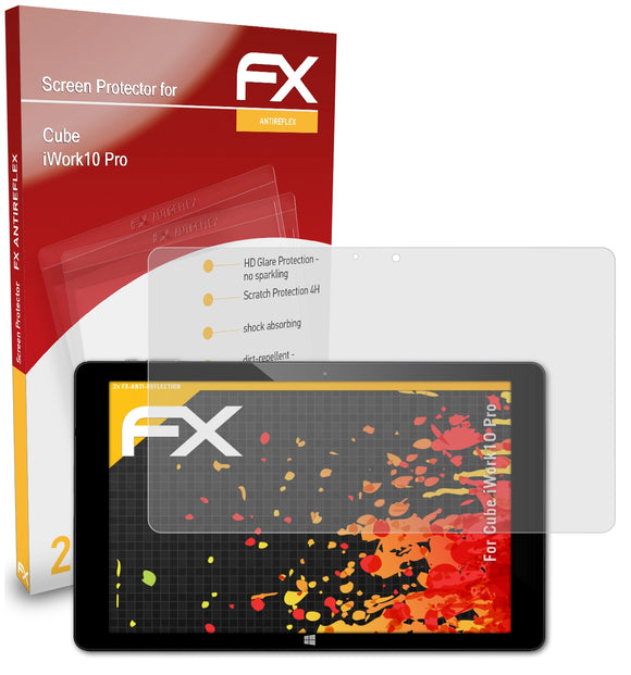 atFoliX FX-Antireflex Displayschutzfolie für Cube iWork10 Pro