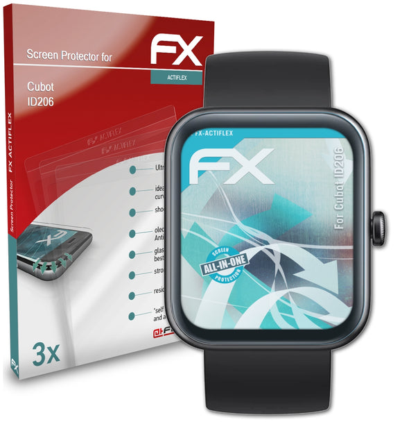 atFoliX FX-ActiFleX Displayschutzfolie für Cubot ID206