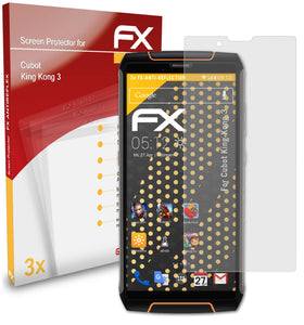 atFoliX FX-Antireflex Displayschutzfolie für Cubot King Kong 3