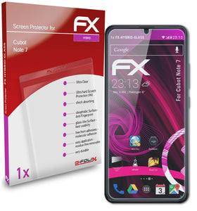 atFoliX FX-Hybrid-Glass Panzerglasfolie für Cubot Note 7