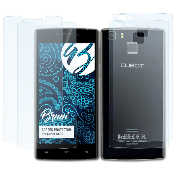 Bruni Basics-Clear Displayschutzfolie für Cubot S600