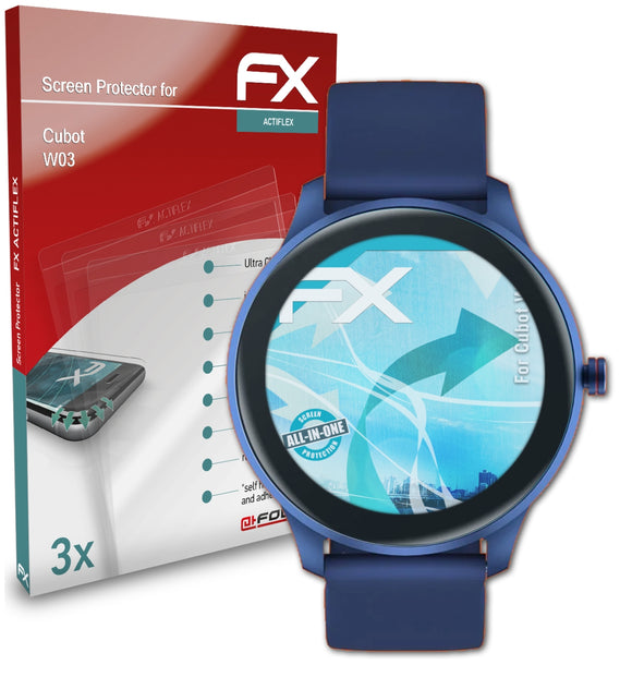 atFoliX FX-ActiFleX Displayschutzfolie für Cubot W03