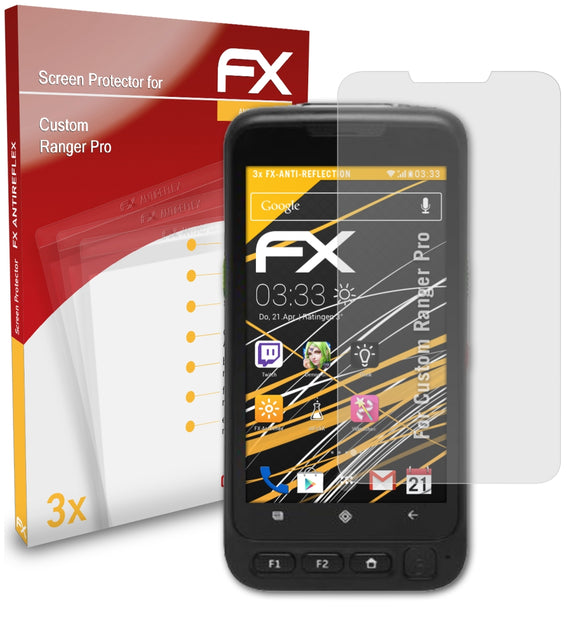 atFoliX FX-Antireflex Displayschutzfolie für Custom Ranger Pro