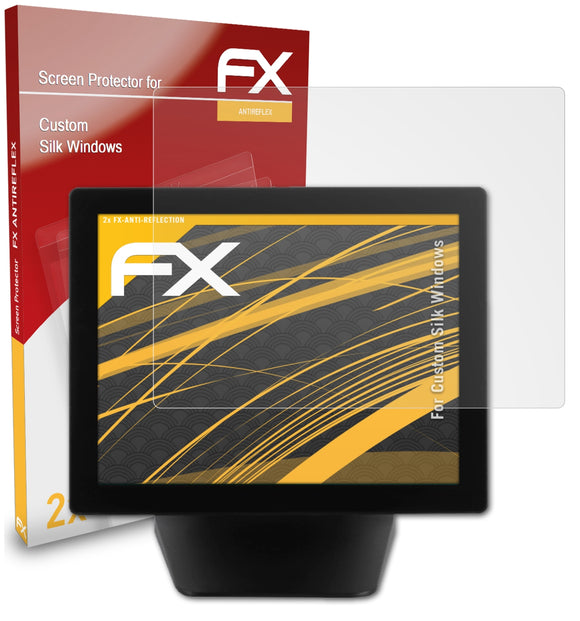 atFoliX FX-Antireflex Displayschutzfolie für Custom Silk Windows