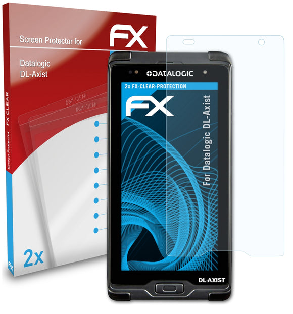 atFoliX FX-Clear Schutzfolie für Datalogic DL-Axist