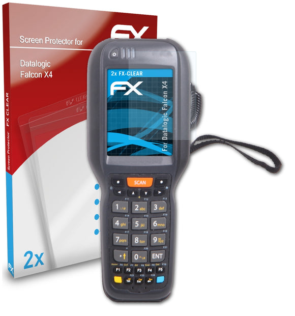 atFoliX FX-Clear Schutzfolie für Datalogic Falcon X4