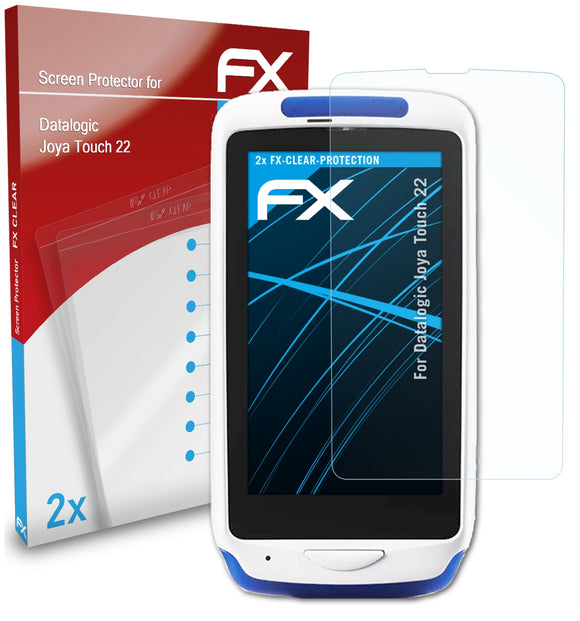 atFoliX FX-Clear Schutzfolie für Datalogic Joya Touch 22