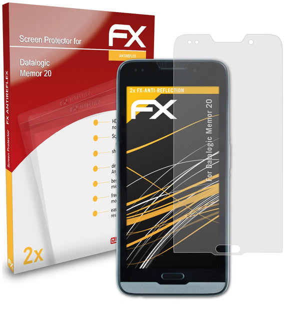 atFoliX FX-Antireflex Displayschutzfolie für Datalogic Memor 20