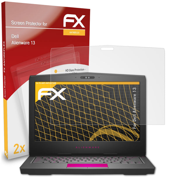 atFoliX FX-Antireflex Displayschutzfolie für Dell Alienware 13