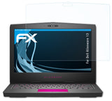 Schutzfolie atFoliX kompatibel mit Dell Alienware 13, ultraklare FX (2X)