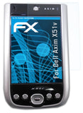 Schutzfolie atFoliX kompatibel mit Dell Axim X51v, ultraklare FX (3X)