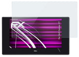 Glasfolie atFoliX kompatibel mit Dell Canvas 27, 9H Hybrid-Glass FX