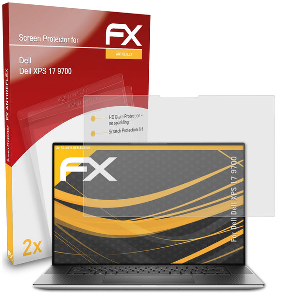 atFoliX FX-Antireflex Displayschutzfolie für Dell Dell XPS 17 (9700)