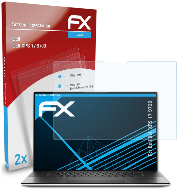 atFoliX FX-Clear Schutzfolie für Dell Dell XPS 17 (9700)