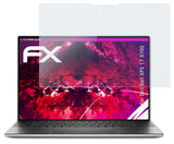 Glasfolie atFoliX kompatibel mit Dell Dell XPS 17 9700, 9H Hybrid-Glass FX