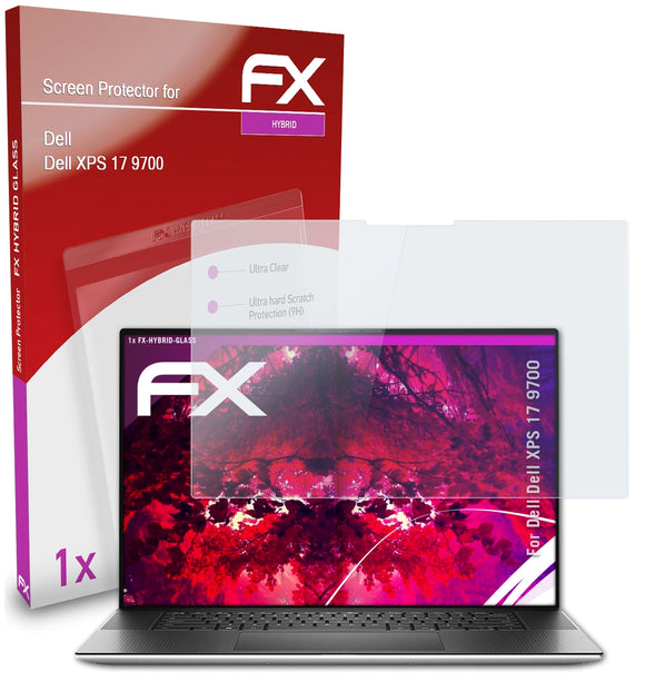atFoliX FX-Hybrid-Glass Panzerglasfolie für Dell Dell XPS 17 (9700)