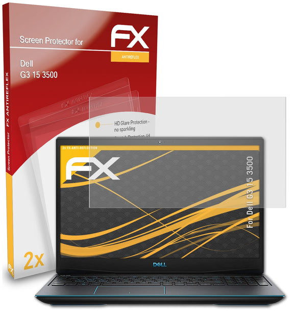 atFoliX FX-Antireflex Displayschutzfolie für Dell G3 15 (3500)