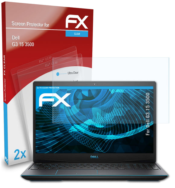atFoliX FX-Clear Schutzfolie für Dell G3 15 (3500)