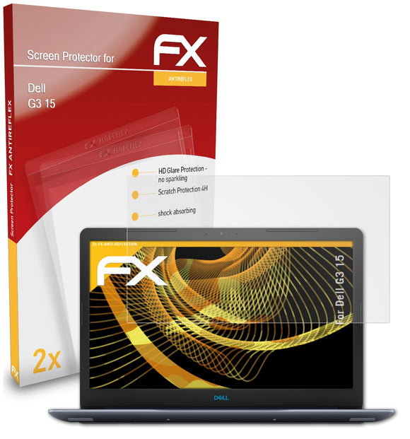 atFoliX FX-Antireflex Displayschutzfolie für Dell G3 15