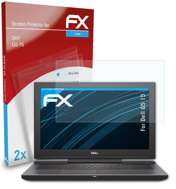 atFoliX FX-Clear Schutzfolie für Dell G5 15