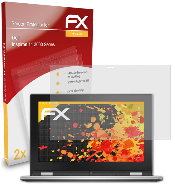 atFoliX FX-Antireflex Displayschutzfolie für Dell Inspiron 11 (3000 Series)