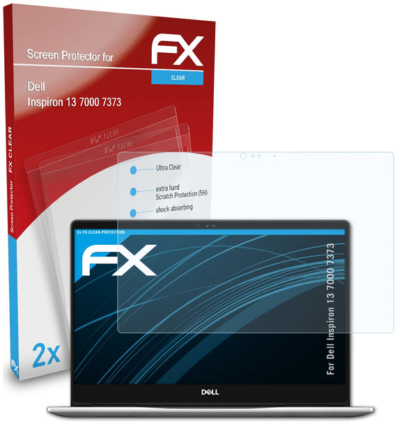atFoliX FX-Clear Schutzfolie für Dell Inspiron 13 7000 (7373)