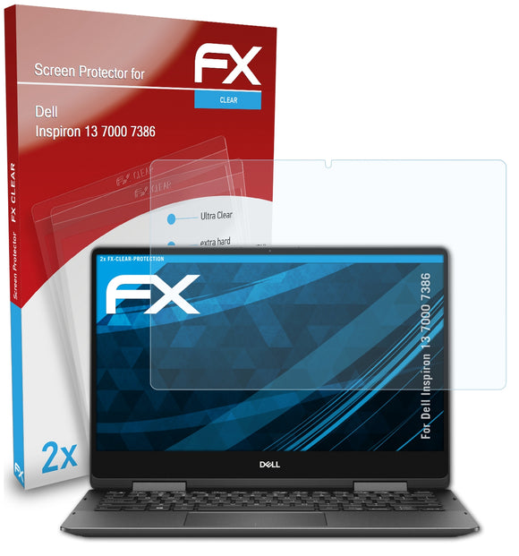 atFoliX FX-Clear Schutzfolie für Dell Inspiron 13 7000 (7386)