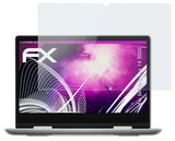 Glasfolie atFoliX kompatibel mit Dell Inspiron 14 5000, 9H Hybrid-Glass FX