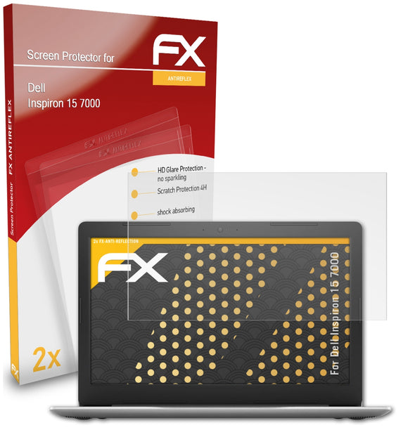 atFoliX FX-Antireflex Displayschutzfolie für Dell Inspiron 15 7000