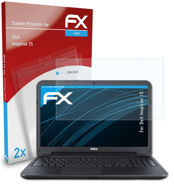 atFoliX FX-Clear Schutzfolie für Dell Inspiron 15