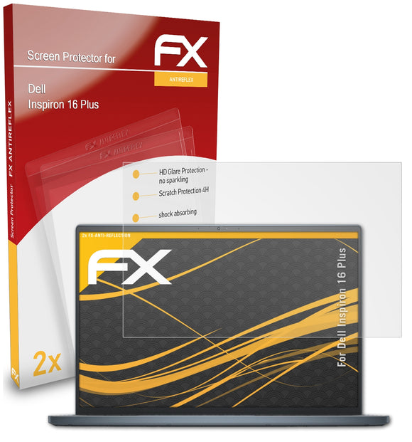 atFoliX FX-Antireflex Displayschutzfolie für Dell Inspiron 16 Plus