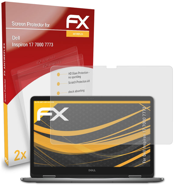 atFoliX FX-Antireflex Displayschutzfolie für Dell Inspiron 17 7000 (7773)