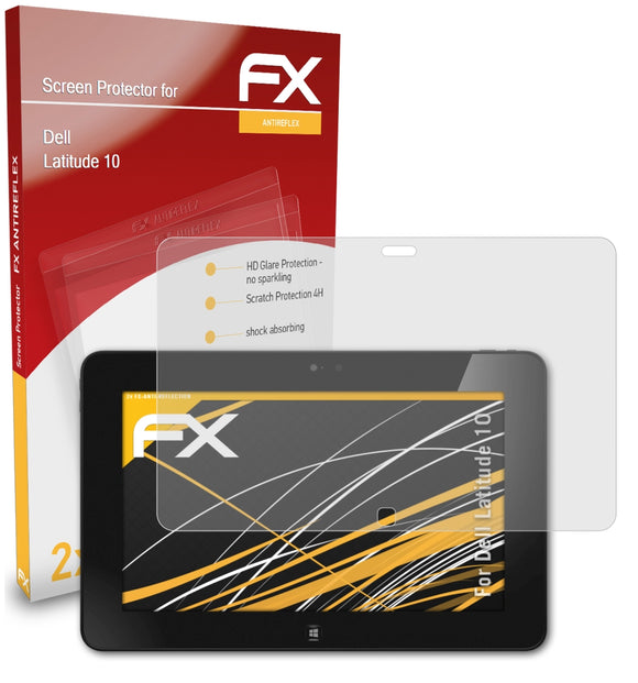 atFoliX FX-Antireflex Displayschutzfolie für Dell Latitude 10
