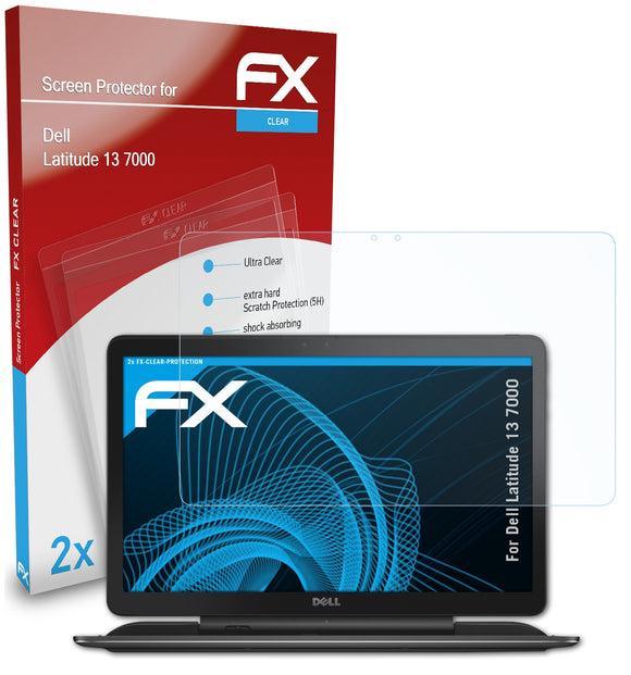 atFoliX FX-Clear Schutzfolie für Dell Latitude 13 7000