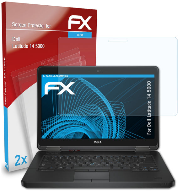 atFoliX FX-Clear Schutzfolie für Dell Latitude 14 5000