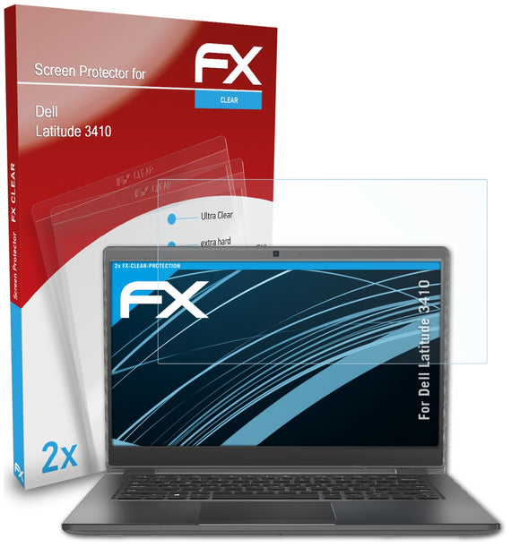 atFoliX FX-Clear Schutzfolie für Dell Latitude 3410