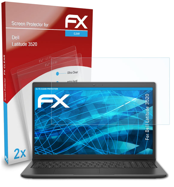 atFoliX FX-Clear Schutzfolie für Dell Latitude 3520