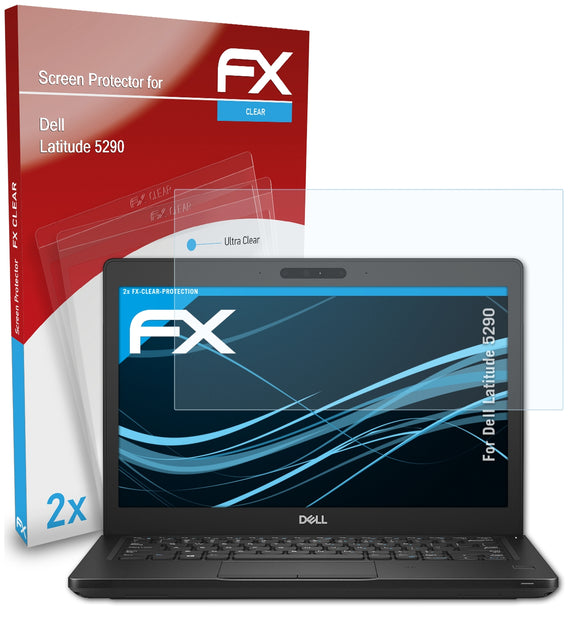 atFoliX FX-Clear Schutzfolie für Dell Latitude 5290