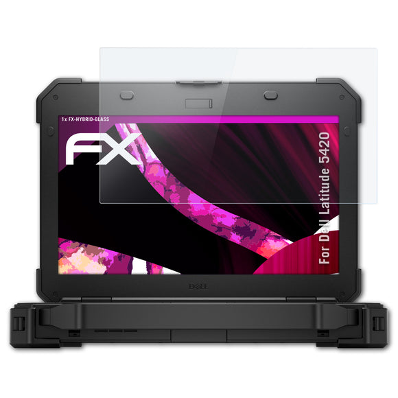atFoliX FX-Hybrid-Glass Panzerglasfolie für Dell Latitude 5420