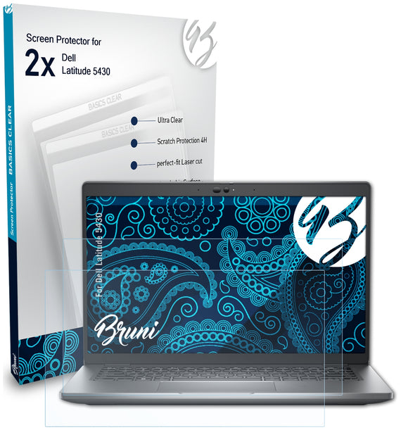 Bruni Basics-Clear Displayschutzfolie für Dell Latitude 5430