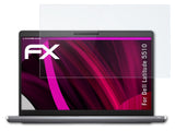 Glasfolie atFoliX kompatibel mit Dell Latitude 5510, 9H Hybrid-Glass FX