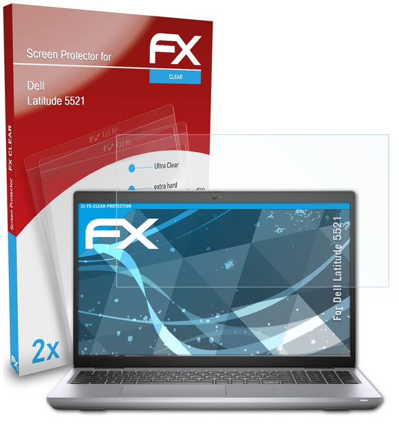 atFoliX FX-Clear Schutzfolie für Dell Latitude 5521