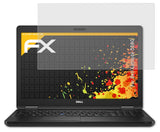 Panzerfolie atFoliX kompatibel mit Dell Latitude 5580, entspiegelnde und stoßdämpfende FX (2X)