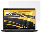 Panzerfolie atFoliX kompatibel mit Dell Latitude 7390 2-in-1, entspiegelnde und stoßdämpfende FX (2X)