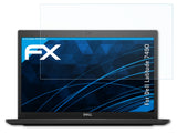 Schutzfolie atFoliX kompatibel mit Dell Latitude 7490, ultraklare FX (2X)