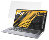 Panzerfolie atFoliX kompatibel mit Dell Latitude 9510, entspiegelnde und stoßdämpfende FX (2X)