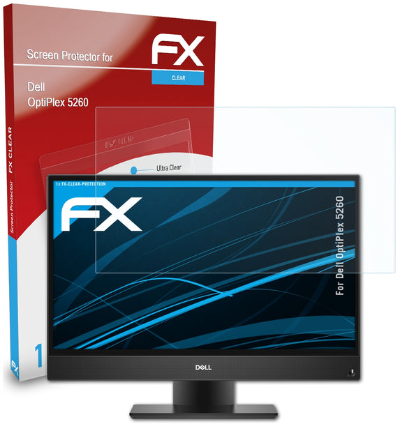 atFoliX FX-Clear Schutzfolie für Dell OptiPlex 5260