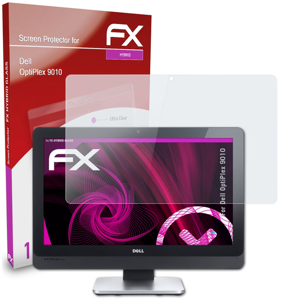 atFoliX FX-Hybrid-Glass Panzerglasfolie für Dell OptiPlex 9010